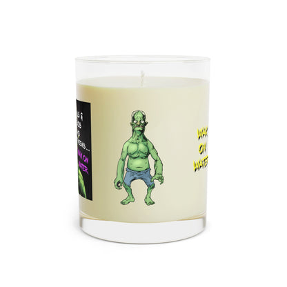 Ghoul Themed Scented Candle, 11oz