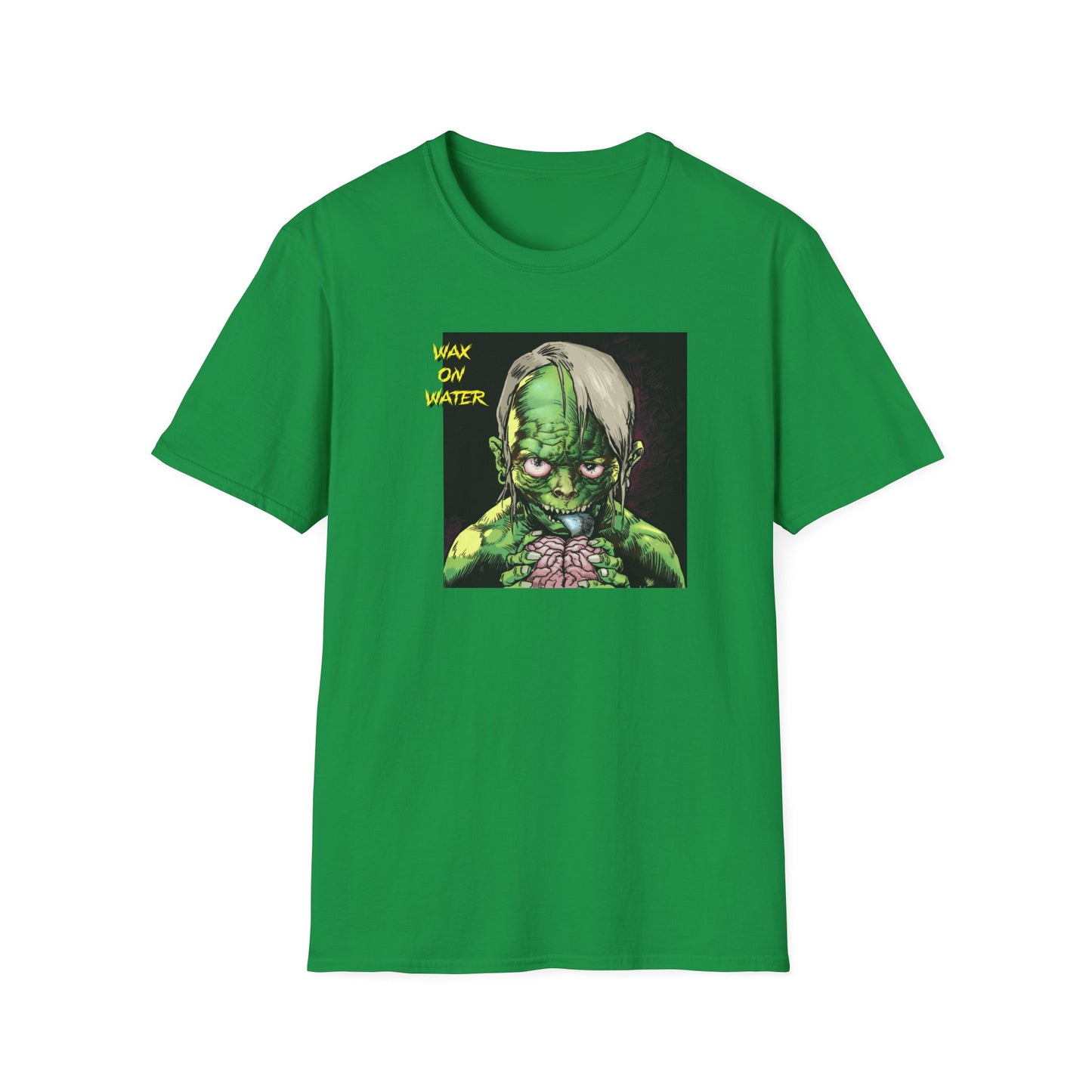 Broga Brainlicker Ghoul Graphic T-Shirt 01 - Unisex Softstyle