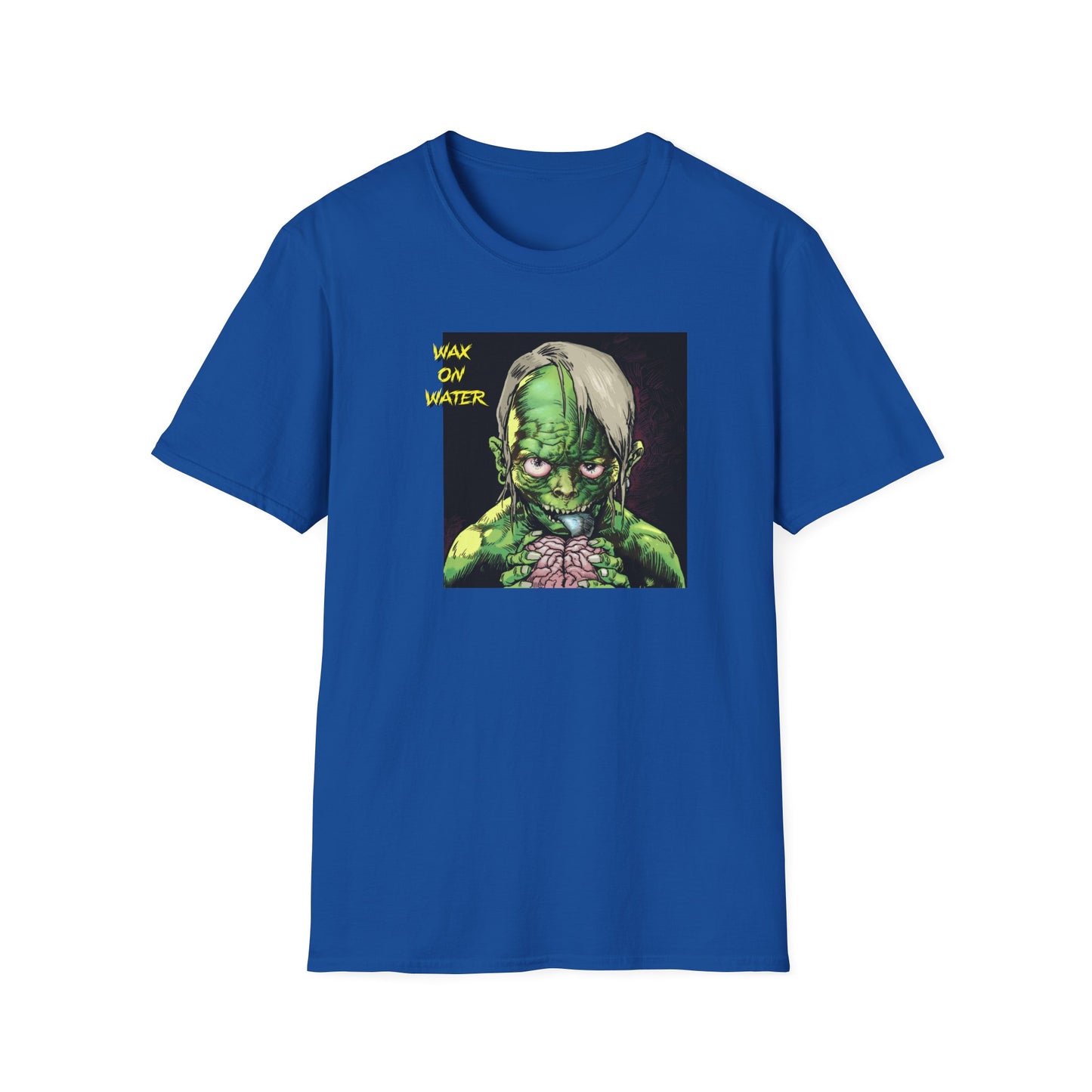 Broga Brainlicker Ghoul Graphic T-Shirt 01 - Unisex Softstyle