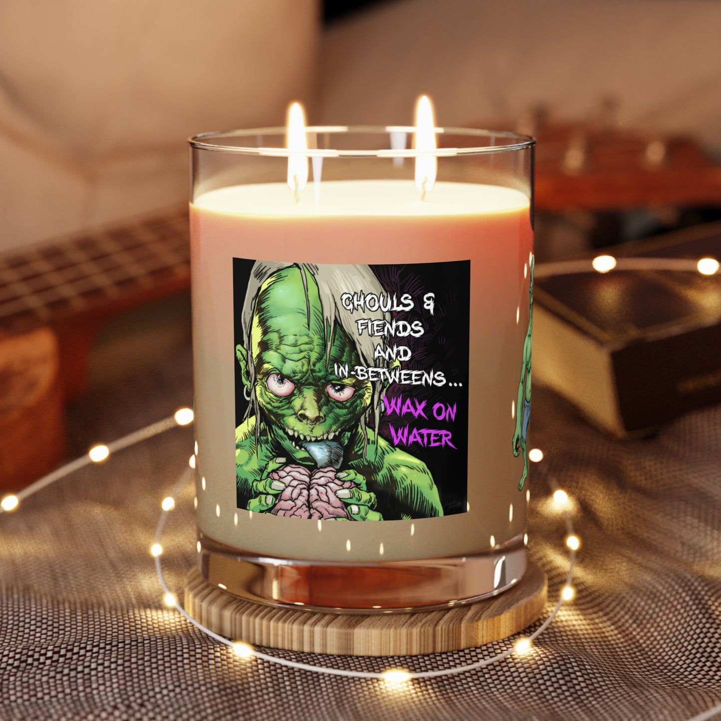 Ghoul Themed Scented Candle, 11oz