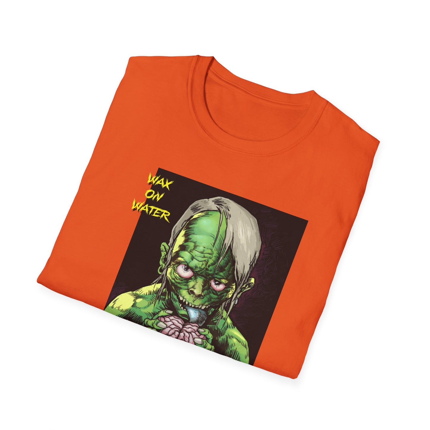 Broga Brainlicker Ghoul Graphic T-Shirt 01 - Unisex Softstyle