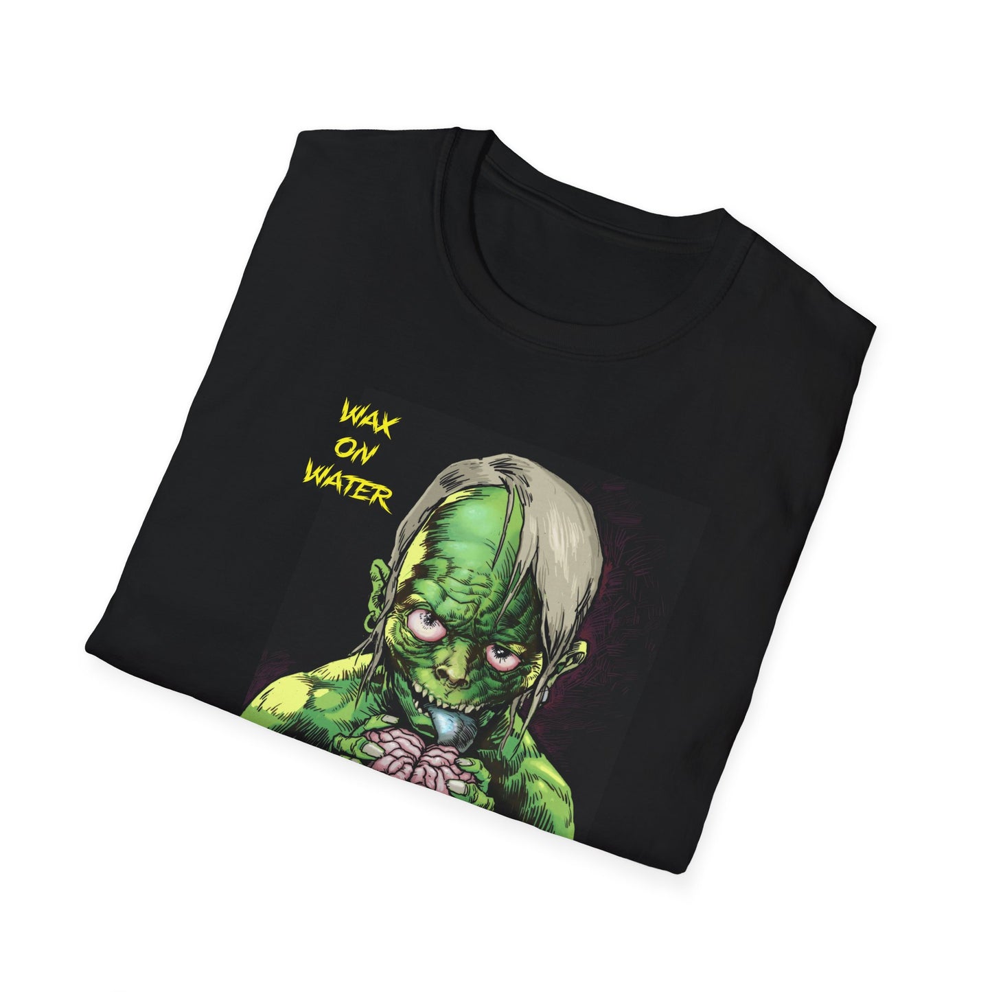 Broga Brainlicker Ghoul Graphic T-Shirt 01 - Unisex Softstyle