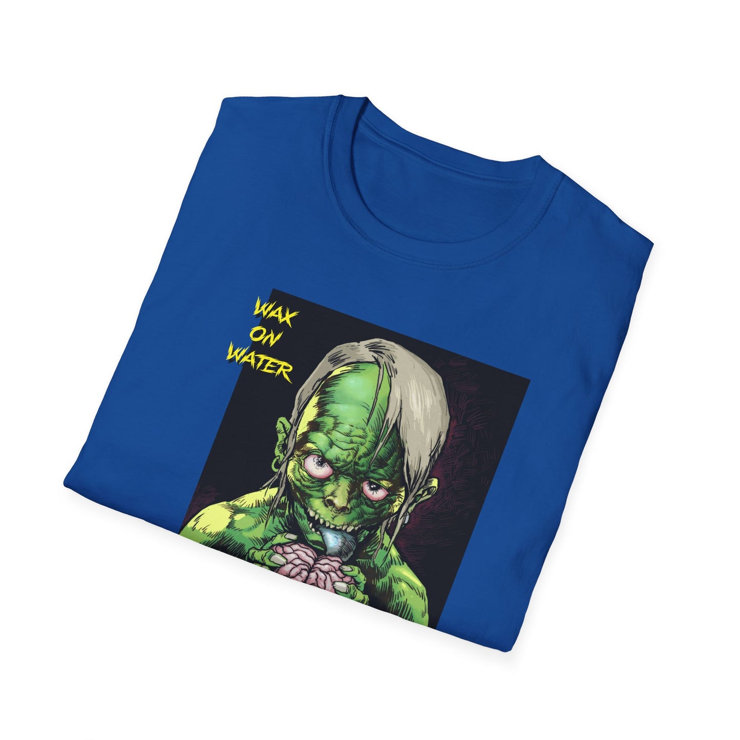 Broga Brainlicker Ghoul Graphic T-Shirt 01 - Unisex Softstyle